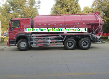 China De Vrachtwagen van de de Rioleringszuiging van Sinotrukhowo 18000L met Vacuümpomp 10 Speculant leverancier
