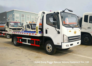 China FAW het Slepenvrachtwagen van Wrecker van de 3 Tonweg/de Vrachtwagen van de Vervoerdersterugwinning met Kraaneuro 5 leverancier