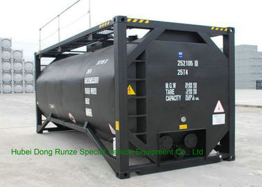 China V.N. T3 die 20 Voet ISO Tankcontainer voor Bitumen/Ruwe olie/Lage Gevaarlijke Vloeistoffen de verwarmen leverancier