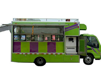 China Vrachtwagen van de de Functie Mobiele Keuken van JAC de Multi/de Beweegbare Vrachtwagen van de Voedselcatering leverancier
