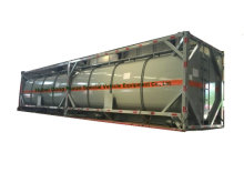 Klasse 8 Naclo 20FT tankcontainer voor natriumhypochloriet (NaClO max. 15%) Oplossing Perfect voor transportbleekvloeistof Un 1791