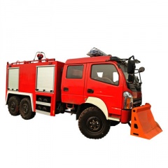 Off Road 6x6 AWD Watertanker Fire Truck 4000L (1000 Gallons) voor bosbrandbestrijding