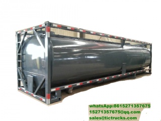 40ft zoutzuur, natriumhypochloriet Tankcontainers 30000L-40000L