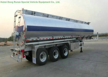 China 3 drinkt de de Tanker Semi Aanhangwagen van het asroestvrije staal voor Water, Bier, Melk, Voedselvervoer leverancier
