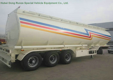 China 52m3 Semi Aanhangwagen 3 van de brandstoftanker Assen 4 Compartimenten voor Diesel, Olie, Benzine, Kerosinevervoer leverancier
