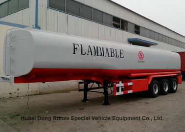 China Vloeibare Brandbare de Tank Semi Aanhangwagen 3 van de Benzineolie Assen voor Diesel Benzine, Olie, Kerosine44000liters Vervoer leverancier