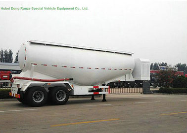 China 2 assen V de Semi Aanhangwagen van de Typetank voor Droog Poeder Meterial dragen 40 - 45 M3 Capaciteits leverancier