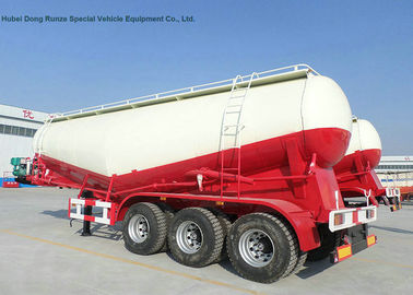 China 56-60cbm Aangepaste Capaciteit van de de tri van de het Cementtank van Asbulker Aanhangwagen de Hoge Lading leverancier