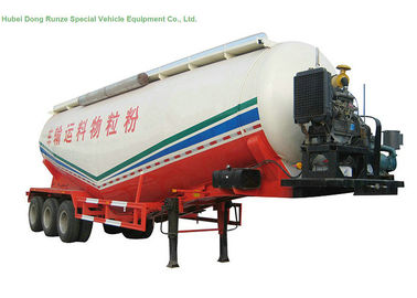 China V de Semi Aanhangwagen van de Typetank 50 - 55 M3, Droge Bulk Op zwaar werk berekende Cementaanhangwagens leverancier