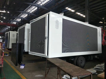 China Van de LEIDENE het Aanpassen van de Doosboby Aanplakbordvrachtwagen met de Geleide Doos van de het Schermvrachtwagen voor Openluchtvrachtwagen LEIDENE Vertoning Reclame leverancier