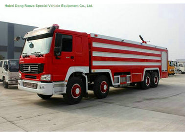 China Multipumper van de Doelhowo 8x4 Brand Vrachtwagen met Watertank 24 Ton voor Brandbestrijding leverancier