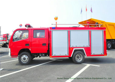 China Snelle de Tank van het Reddings4x2 95HP Water Brandbestrijdingsvrachtwagen, het Lichte Tedere Voertuig van de Plichtsbrand leverancier