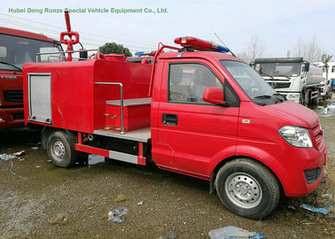 China Linkeraandrijving Brandbestrijdingsvrachtwagen met de Pomp1cbm Water van de Benzine Draagbaar Brand leverancier