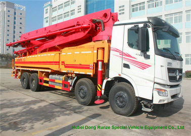 China Beiben V3 35m 51m Mini Concrete Pompvrachtwagen, Vrachtwagen Opgezette Concrete Pomp leverancier
