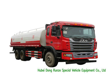 China Het Water Vloeibare Tankwagen van JAC 6x4 met z.o.z.-Waterpomp 20000 - 25000Litres leverancier