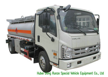 China Vrachtwagens van het de Brandstofvervoer van FOLRAND 3000L de Mobiele, Propaan/de Vrachtwagen van de Benzinetanker leverancier