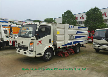 China Mobiele de Straatvegervrachtwagen van HOWO RHD/van LHD, Vrachtwagen Opgezette Straatveger leverancier