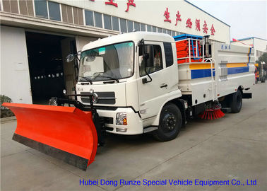 China De multifunctionele Vrachtwagen van de Straatwas met Hydraulische Schaar Manlift/Schopborstels leverancier