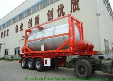 China 20FT Stoom die het Geïsoleerde Staal van Stanless van de Tankcontainer voor Geel Fosfor P4 verwarmt leverancier