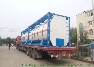 China BDP die Geïsoleerd ISO-Staal 20FT van Stanless van de Tankcontainer voor bisphenol-A BIB verwarmen leverancier