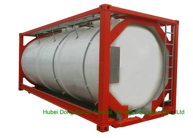 China 316 Roestvrij staal 20 Bulk Vloeibare de Tankcontainer van voet ISO voor Gevaarlijke Vloeistoffen leverancier