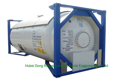 China Het Type ISO 20ft van V.N. Draagbare T50 Tankcontainer voor het Vervoer van LPG/DME leverancier