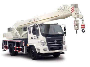 China FOTON die Materiële Vrachtwagen Opgezette Kraan 10-16 Ton, Volledige Hydraulische Vrachtwagenkraan opheffen leverancier