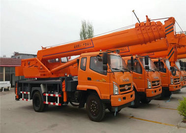 China 6 -8 Ton Hydraulische Vrachtwagen Opgezette Kraan met 4 OutriggerTelescopic Boom 26M - 30M leverancier