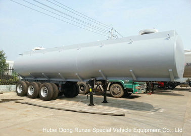 China De staal Gevoerde PE Aanhangwagens van de Weg Chemische Tank voor Vervoerbleekmiddel, Zoutzuur leverancier