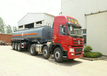 China 3 Vrachtwagen van de de Opschortings de Chemische Tanker van de assenlente voor 33CBM-Natriumhypochloriet NaOCl leverancier