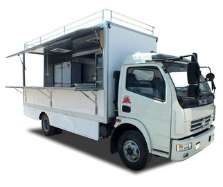 China BVG-Vrachtwagens van de Straat de Mobiele Verkoop, Snel Voedselbbq Mobiele Restaurantbestelwagen leverancier
