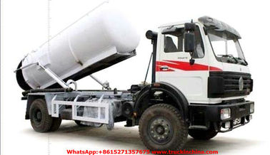 China Vacuüm de Vrachtwagen/het Riool Schoonmakende Voertuigen WhatsApp van de Beiben Septische Tanker: +8615271357675 leverancier