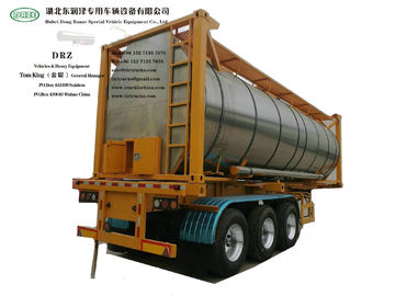 China Het verwarmen isoleerde 30FT het Staal van Stanless van de Tankcontainer voor Vloeibaar Fosforzuur WhatsApp+8615271357675 leverancier