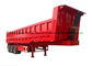 Op zwaar werk berekend u-Vormbeëindigen die Achterstortplaats Semi Aanhangwagen voor Vrachtwagen tippen 35 - 45 Ton leverancier