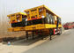 30 ton-60 Ton 40ft Flatbed Semi Aanhangwagen voor Containerlading Vervoer leverancier