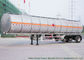 De Tank Semi Aanhangwagen van de roestvrij staal Eetbare Olie voor Eetbare Olievervoer 33Kl - 47K-Liter met het Isoleren Laag  leverancier