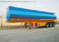 40m3 de Tanker Semi Aanhangwagen 3 van de roestvrij staalbrandstof Assen voor Diesel, Olie, Benzine, Kerosinevervoer 40Ton leverancier