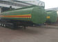 49m3 de Tanker Semi Aanhangwagen 3 van de roestvrij staalbrandstof Assen voor Diesel, Olie, Benzine, Kerosinevervoer leverancier