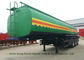 Vloeibare Brandbare Tank Semi Aanhangwagen 3 Assen voor Diesel, Olie, Benzine, Kerosine45000liters Vervoer leverancier