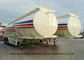 Vloeibare Brandbare Semi Aanhangwagen 3 van de Benzinetanker Assen voor Diesel, Olie, Kerosine45000liters Vervoer leverancier