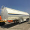 Vloeibare Brandbare Semi Aanhangwagen 3 van de Benzinetanker Assen voor Diesel, Olie, Kerosine45000liters Vervoer leverancier