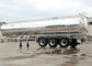 Vloeibaar Brandbaar AardolieWegvervoer 44000 Liter 3 de Brandstoftanker van het Assenaluminium leverancier