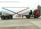 55-70cbm de Tankaanhangwagen van het trias Bulkcement met Dieselmotor voor Droog Poeder Meterial leverancier