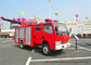 Snelle de Tank van het Reddings4x2 95HP Water Brandbestrijdingsvrachtwagen, het Lichte Tedere Voertuig van de Plichtsbrand leverancier