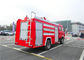 Noodsituatieredding Brandbestrijdingsvrachtwagen met het Watertank van de Brandpomp 4000Liters leverancier