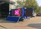 Blauwe Digitale Mobiele Reclamevrachtwagen, LEIDENE van de Reclame Volledige Kleur het Schermvrachtwagen leverancier