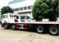 Het Slepenvrachtwagen van Wrecker van het noordenbenz Op zwaar werk berekende Flatbed met Hydraulische Kruk 25m leverancier