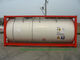 316 Roestvrij staal 20 Bulk Vloeibare de Tankcontainer van voet ISO voor Gevaarlijke Vloeistoffen leverancier