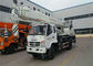 6 -8 Ton Hydraulische Vrachtwagen Opgezette Kraan met 4 OutriggerTelescopic Boom 26M - 30M leverancier
