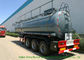 Op zwaar werk berekende Chemische Tankaanhangwagens voor 30 - 45MT-het Vervoer van het Natriumhydroxyde leverancier